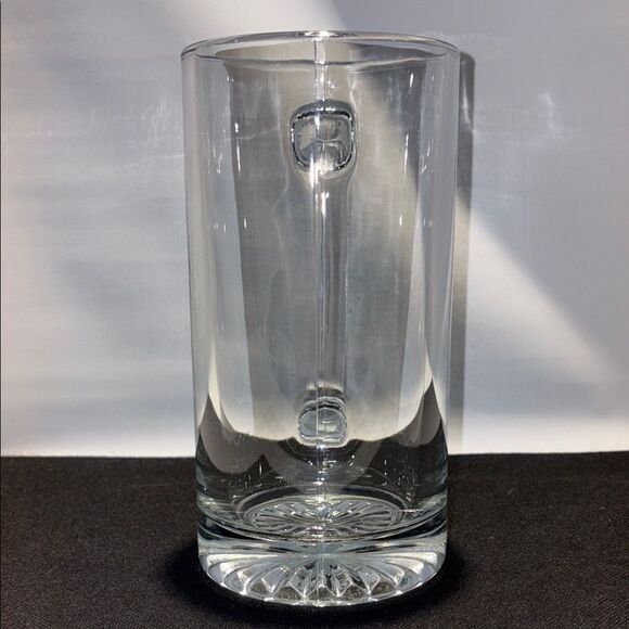 Large Clear Glass Beer Mug - Picture 6 of 8